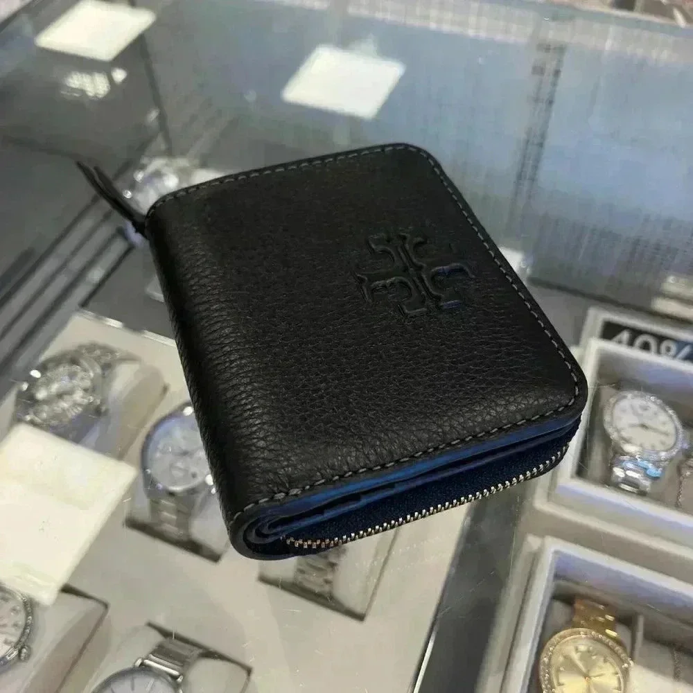 Tory Burch 146463 Thea Bifold Leather Wallet in Black ** GIFT PACKING** - Picture 10 of 13